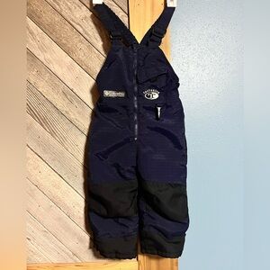 Columbia Kids' Dark Blue and Black Overalls. Tectonite. 2T